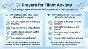 prayers for flight anxiety