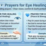 prayers for eye healing