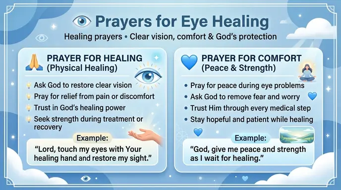 prayers for eye healing