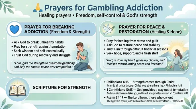 prayers for gambling