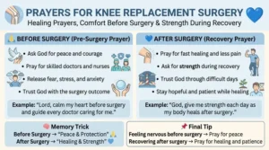 prayers for knee replacement surgery