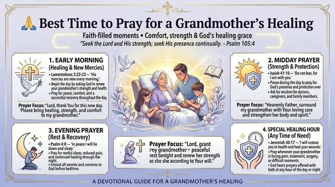 Best Time to Pray for a Grandmother's Healing