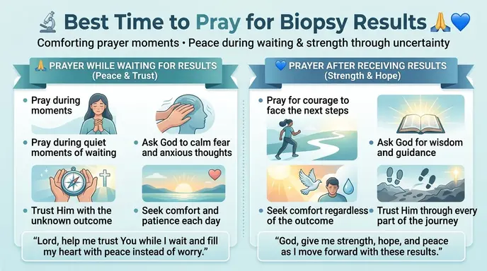 Best Time to Pray for Biopsy Results