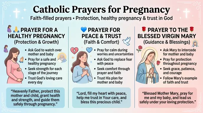 catholic prayers for pregnancy