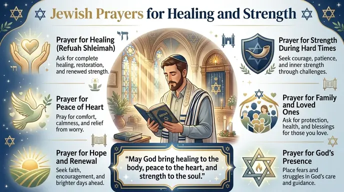 jewish prayers for healing and strength