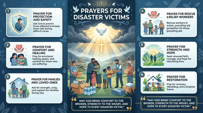 prayers for disaster victims