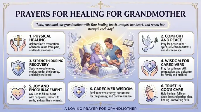 prayers for healing for grandmother