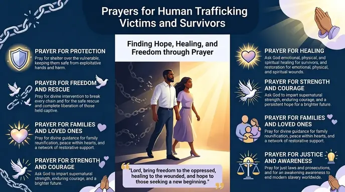 prayers for human trafficking