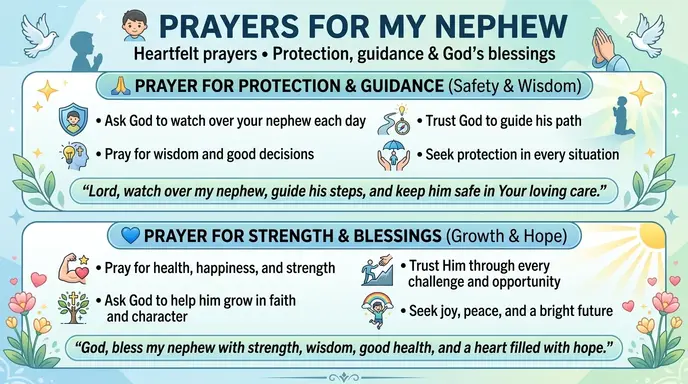 prayers for my nephew