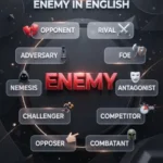 synonyms for enemy in english